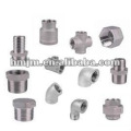 Red elbow stainless steel 201 304 316 thread pipe fittings